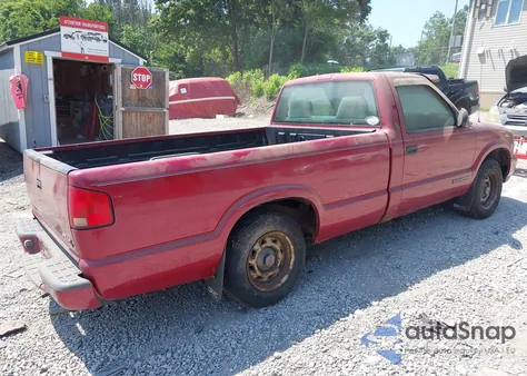 1998 GMC Sonoma Sl из США, поврежденный, VIN 1GTCS14X6WK516879